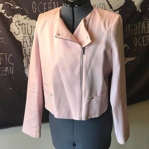 Long Sleeve Zip-up Crop Jacket Coat Outwear